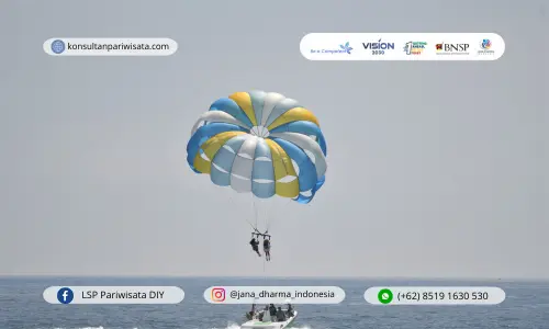 Standar Kompetensi Sertifikasi Senior Guide Wisata Parasailing