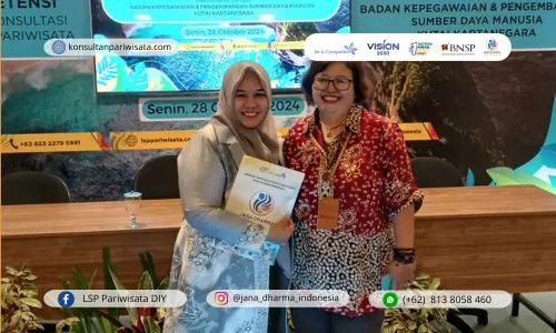 lembaga sertifikasi profesi pariwisata