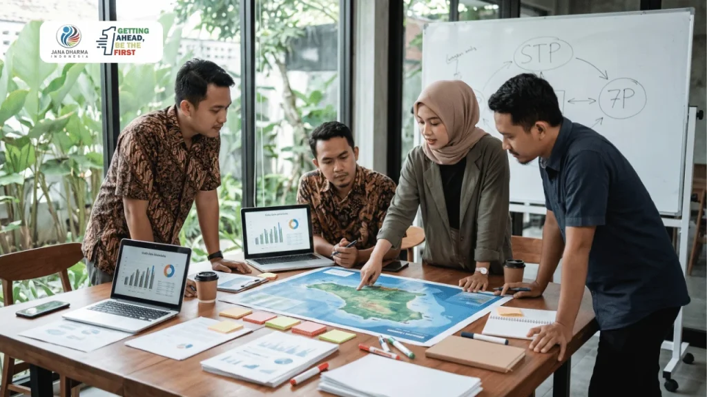 STP dan bauran pemasaran pariwisata (7P)