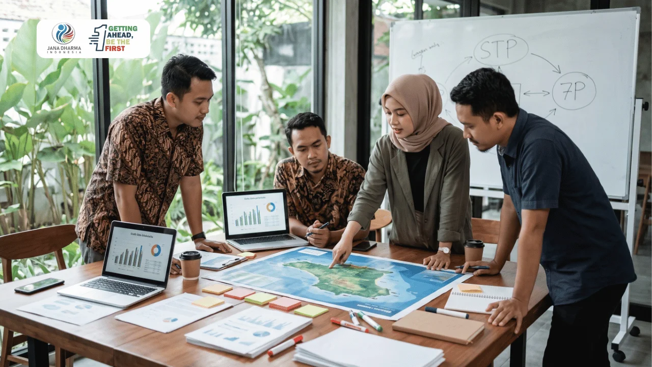 STP dan bauran pemasaran pariwisata (7P)